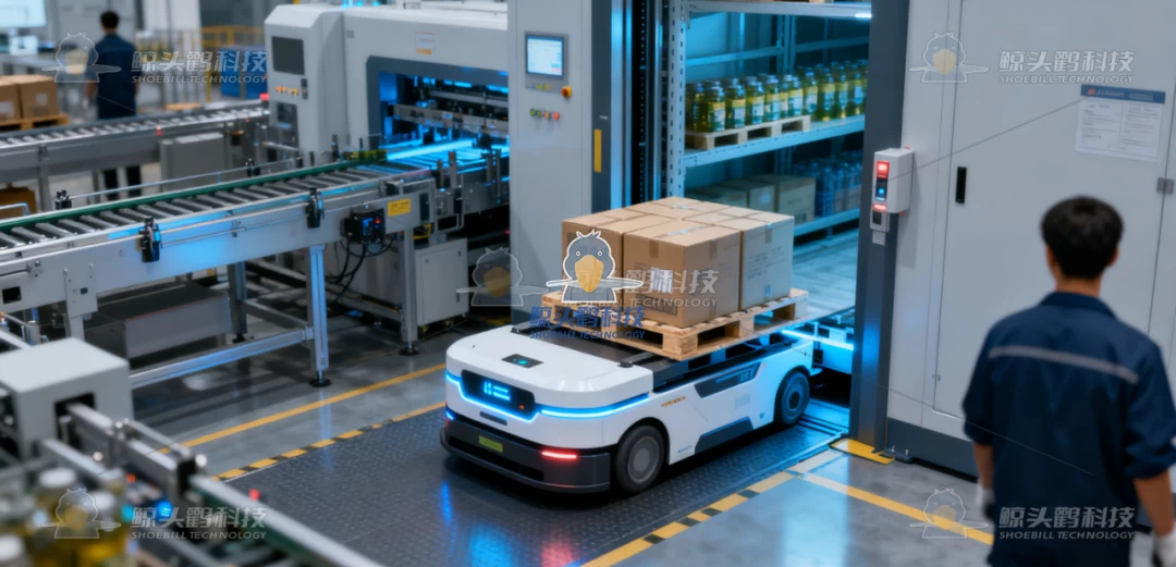 AGV ที่บูรณาการกับ ASRS AGV ที่บูรณาการกับ ASRS